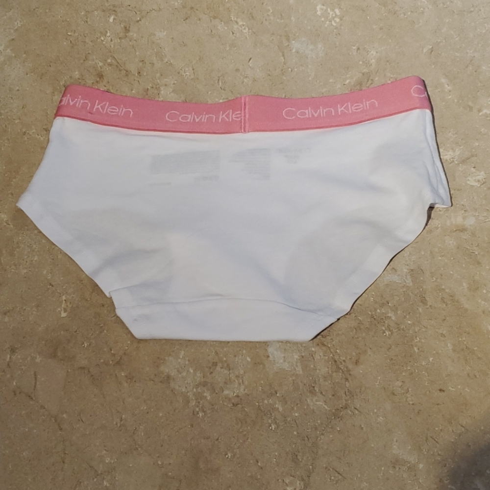 Calvin Klein Girls Modern Cotton Hipster Panty S - Picture 2 of 2